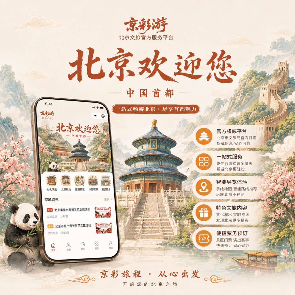 京彩游 - 北京市文旅官方小程序