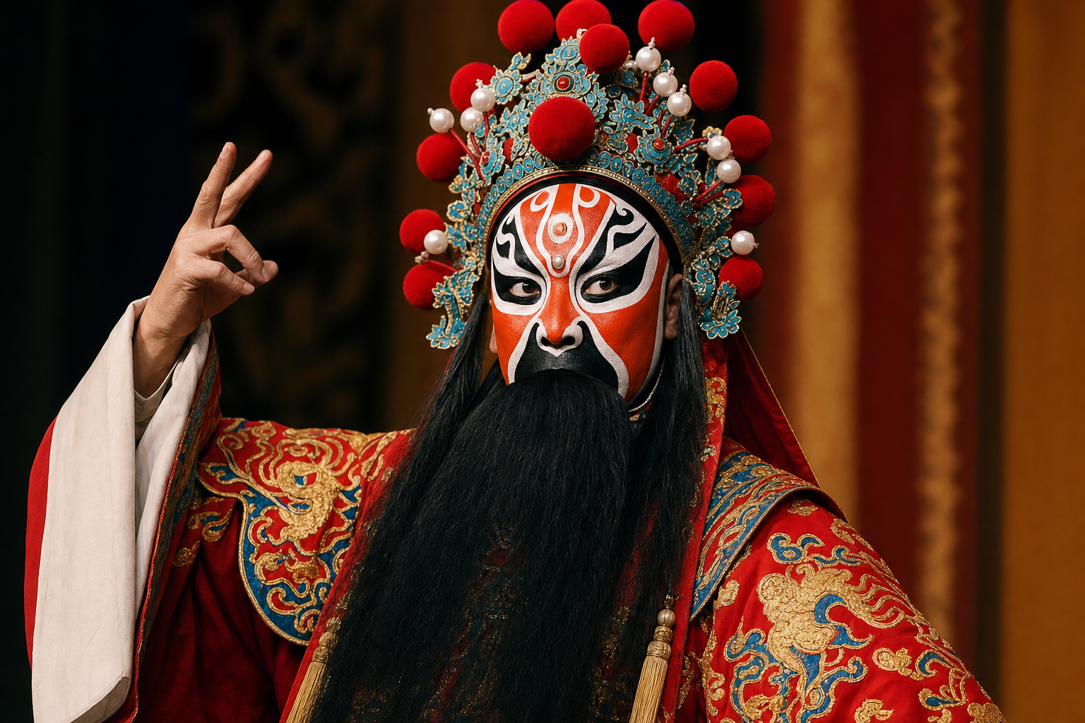 京剧妆造与赏析
